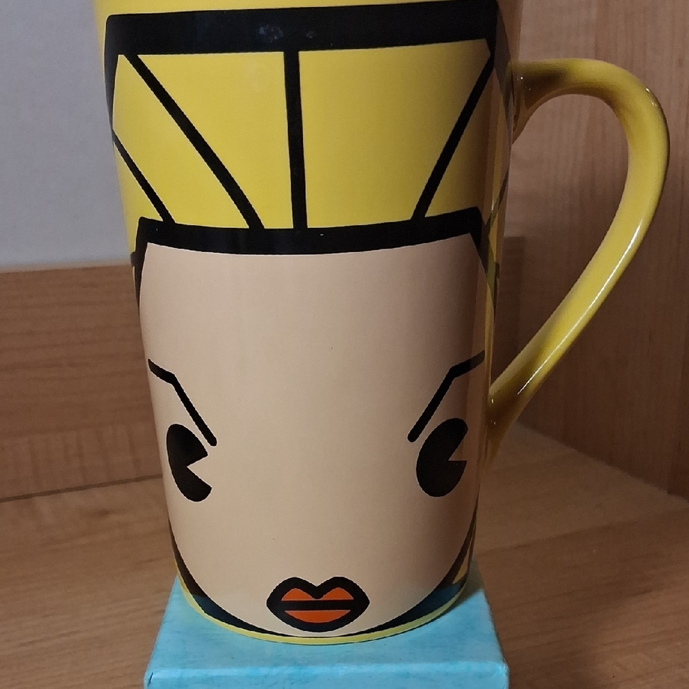 Marvel Yellow and Blue Wonder Women Mug